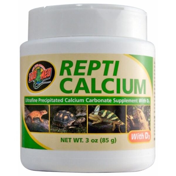 Repti Calcium w/ D3 - 3 oz (Zoo Med) - Turtles & Scales